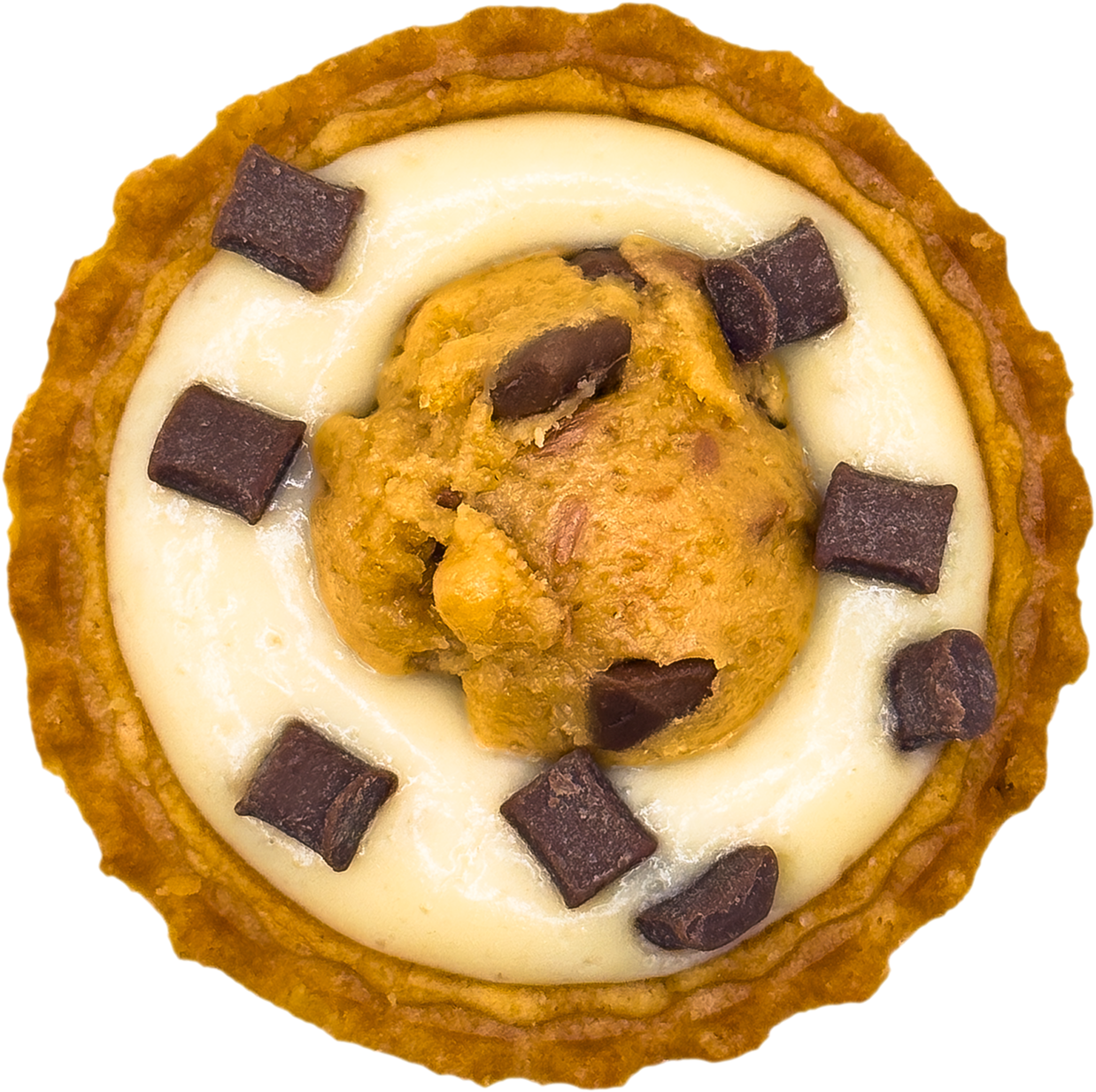 Cato Cheesetarte Cookie Dough von oben fotografiert